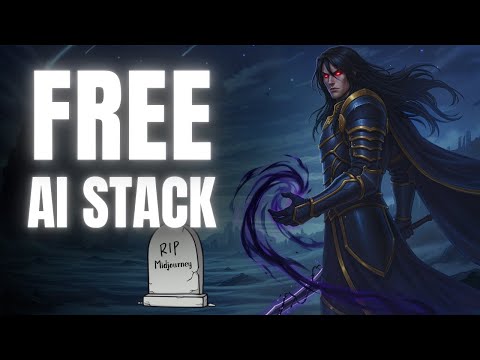 I Canceled Midjourney. This "Developer Stack" is Free (Faceless YouTube)