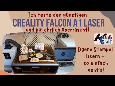 Falcon A1 Laser from Creality - I'm honestly surprised!