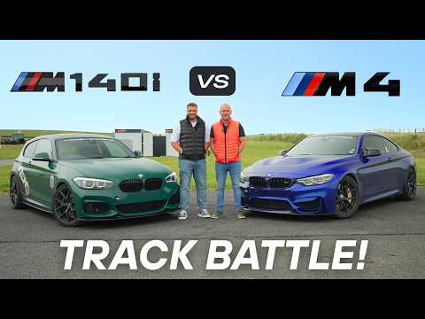 BMW M140i vs M4 Track Battle: Racing Driver Sam Decides!
