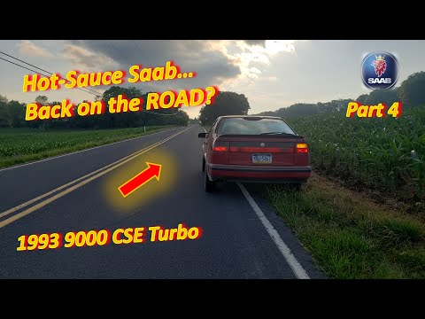(Pt 4) Hot-Sauce SAAB...Back on the ROAD? ('93 9000 CSE Turbo)