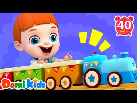 小火車嗚嗚 🚂🎶 | 交通工具認知 | 幼兒節奏啟蒙 | 趣味探險故事｜LEFUN Kids TV