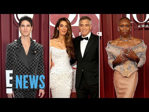 See the Biggest Stars on the Red Carpet! | Tonys 2025 | E! News
