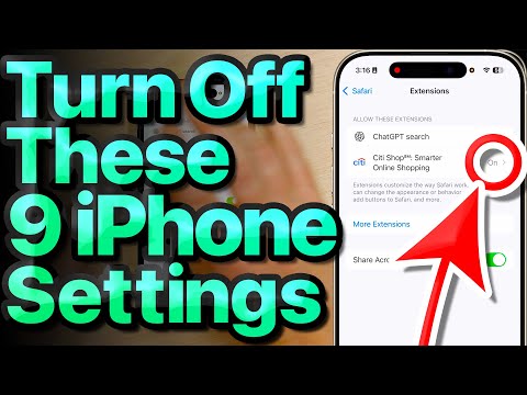 9 iPhone Settings You Need To Turn Off Now! [Especially For Older iPhones!]