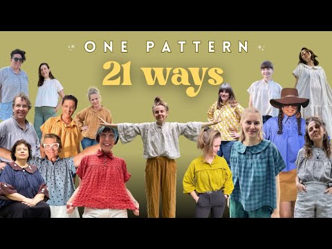 How 21 sewists customized and styled the EXACT same pattern
