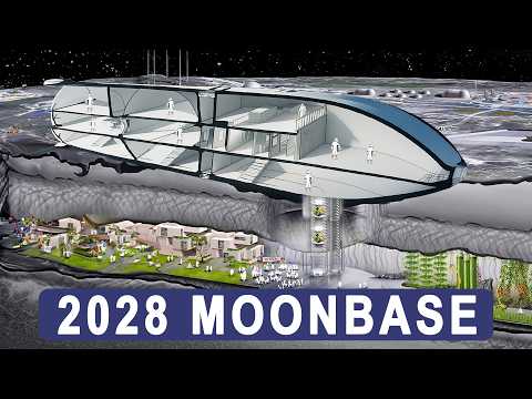 Elon Musk Just Revealed SpaceX’s Moon Base Alpha — The 2028 Plan Is Insane!
