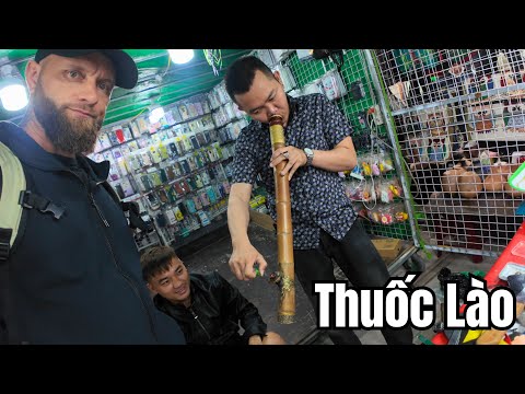I Tried Thuốc Lào at Son Tra Night Market - Big Mistake?