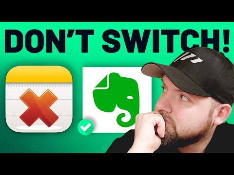 Evernote vs Apple Notes -  Which is the best Note-Taking app and how I use both.