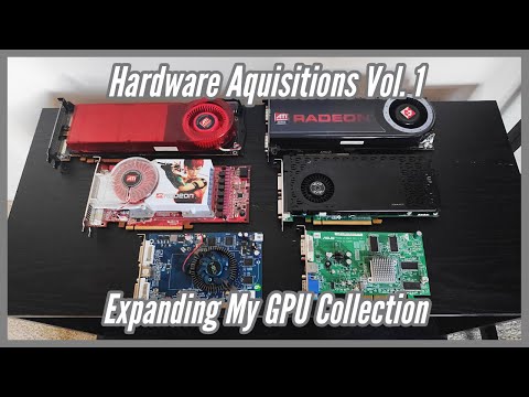 Hardware Acquisitions Vol. 1: Expanding my GPU Collection