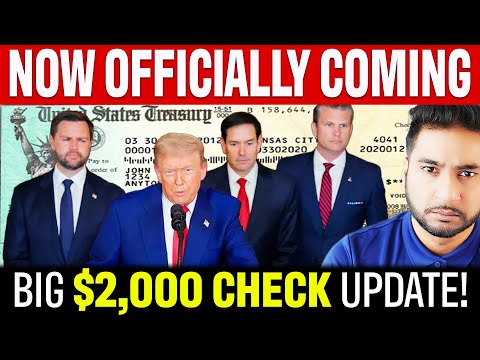 NOW OFFICIAL! Trumps $2000 Stimulus Check to Americans | THE WAIT IS OVER?