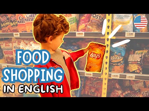 Speak Natural English: FOOD Shopping 🛒🥫🍞