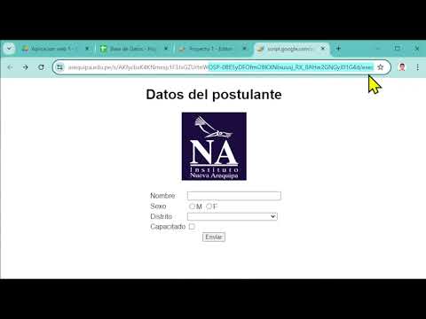 Google Apps Script: Implementación de una Aplicación Web (Web App)