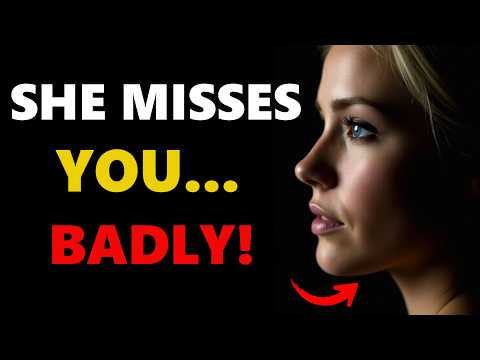 This Means She Misses You TOO Much…But She’s Hiding Her True Feelings | Female Psychology | Stoicism
