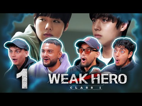 INSANE FIRST EPISODE!!! | BROTHERS watch Weak Hero Class 1 Episode 1 | FIRST TIME REACTION