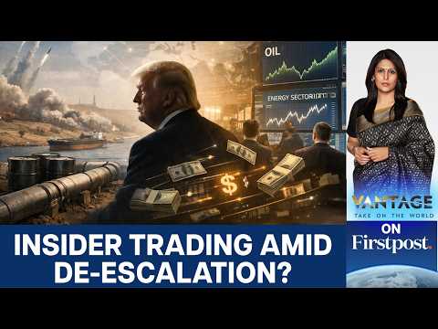 Shady Oil Bets: Trump's Friends Making Money Off Iran War? | Vantage with Palki Sharma | N18G