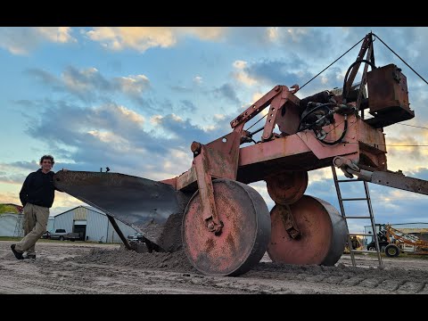 The Largest Plow in Florida, Lets See How it Works. See it Yourself at the Florida Flywheelers Show