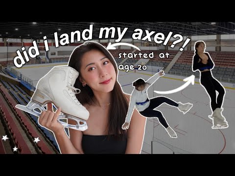 Skating Diaries | Axel Figure Skating Training Progress (beginner who started skating later in life)