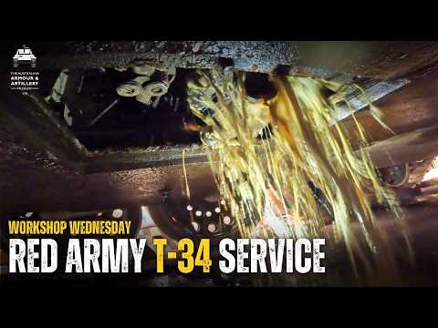 WORKSHOP WEDNESDAY: T-34-85 Soviet Main Battle Tank EXPERT SERVICE!