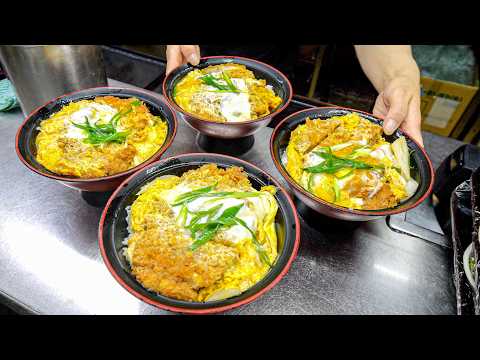Lots of pork cutlet bowls! Udon restaurant in the mountains of Hiroshima