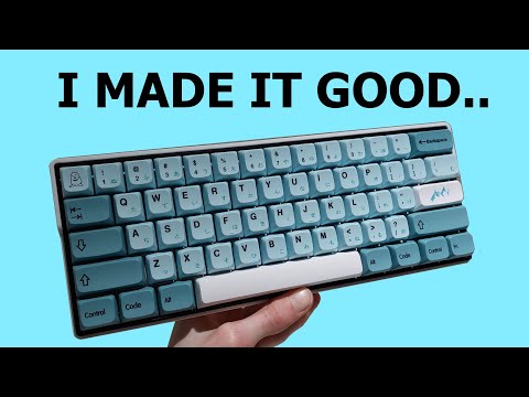 I Bought A $30 Used Keyboard and Made it GOOD! - Kemove Snowfox 60% Mechanical Keyboard Build!
