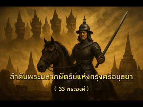 พระมหากษัตริย์แห่งกรุงศรีอยุธยา 33 พระองค์