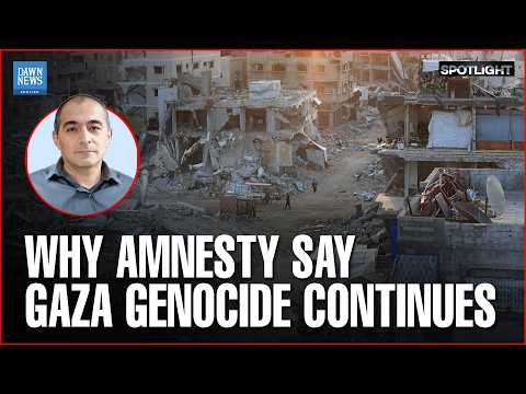 Ceasefire or Cover-Up? Why Amnesty Says Gaza Genocide Continues