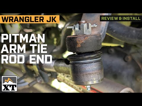 Jeep Wrangler JK Drag Link to Pitman Arm Tie Rod End Review & Install