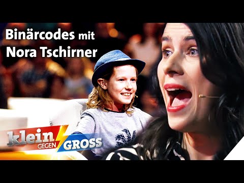 Binär-Codes entschlüsseln! IT-Experte (9) gegen Nora Tschirner | Klein gegen Groß
