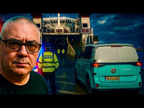 UK to Sahara in an EV Camper | Trouble at the Port