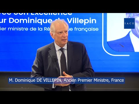 Masterclass exceptionnelle avec Dominique de Villepin