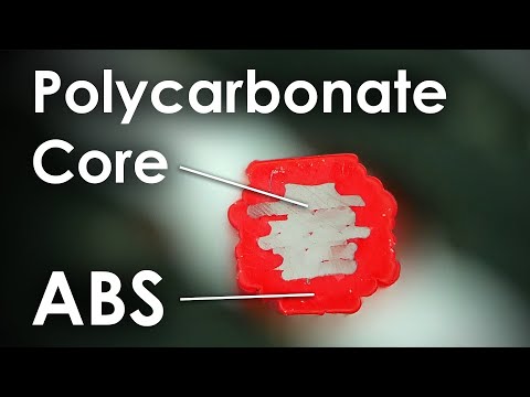 PC-Core ABS - WARP-FREE annealing with Ingenious Dual-Material Filament