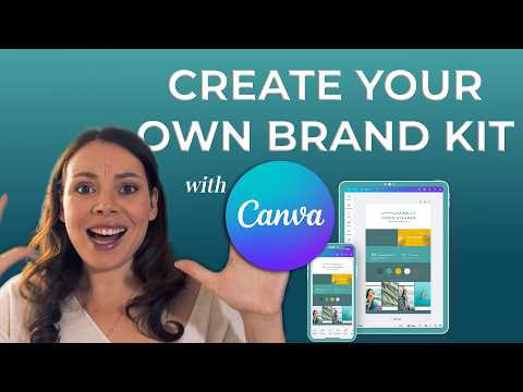 LAZY Ways to Create a Brand Kit with Canva No Experience Needed