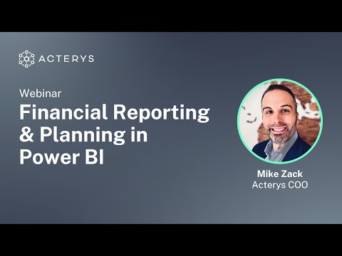 Master Financial Reporting & Planning in Power BI!