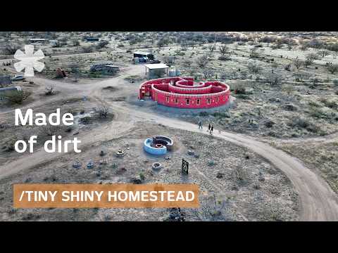5 years building private village out of free dirt for family of 6