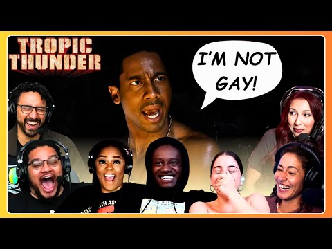 TOP "I love the PU**Y! All right?" Reactions π€£ Tropic Thunder (2008) Movie Reaction Compilation