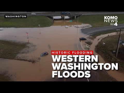 Severe flooding in western Washington leads to evacuations, closed roads, and damage