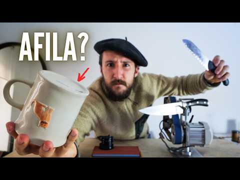 Probé todos los métodos para Afilar Cuchillos (y este es el mejor)