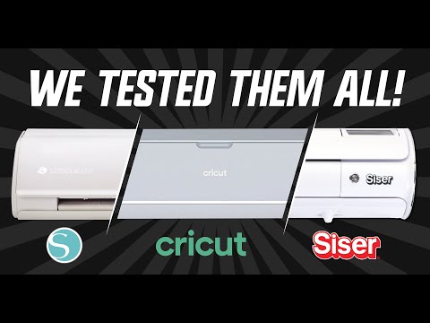Juliet vs Cricut vs Silhouette: We Tested Them ALL!
