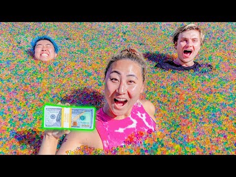 LAST TO LEAVE THE ORBEEZ POOL WINS $10,000
