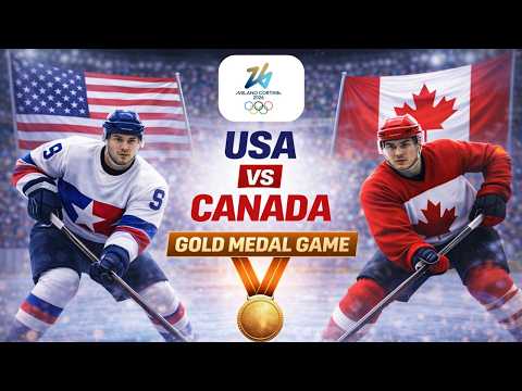 Canada Vs USA 2026 Winter Olympics Final Highlights | Battle for Gold