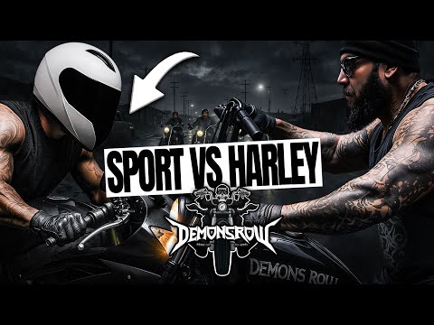 Sportbike Riders vs Harley Riders ⚡Which is Better?🏍️💀🔥