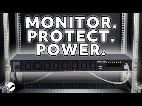 Intellinet 19" Intelligent 8-Port Power Distribution Unit