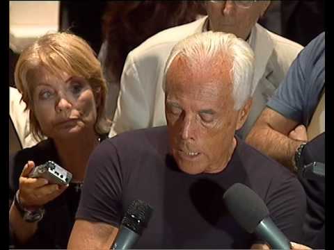 03 servizio video (70 anni di Giorgio Armani)