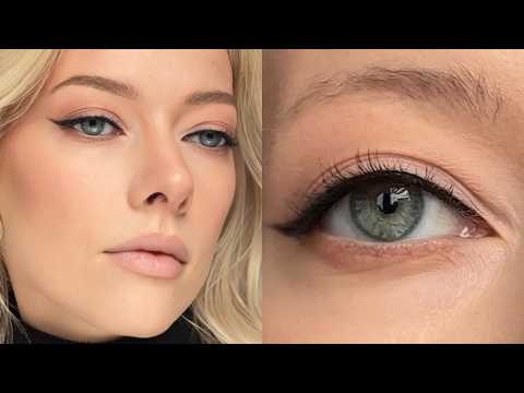 How to Apply Eyeliner on Hooded Eyes (Beginner-Friendly & Natural) | Elena Rachitskaya