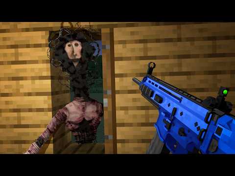 Hunting Minecraft's SCARIEST Horror Mods with Guns