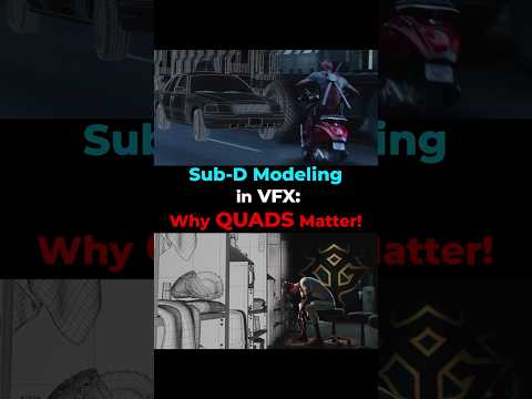 Why Sub-D Matters in VFX! #3dmodeling #vfx #deadpool
