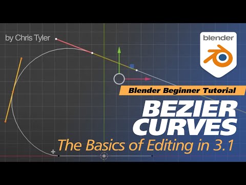 Bezier Curves in Blender 3.x