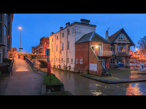 Early Morning Walk on Quiet Thames Path | Oxford, England 4K