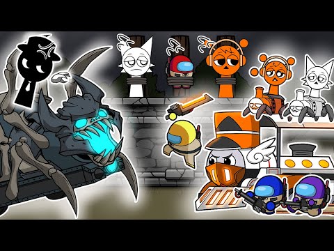 CHOO CHOO CHARLES vs SPRUNKI &amp; GHOSTBUSTERS EP.13 I Among Us Animation