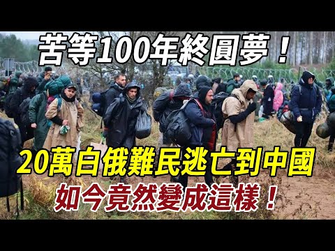 苦等100年終圓夢！20萬白俄難民逃亡到中國，如今竟然變成這樣！他們後悔了嗎？#历史 #历史冷知识 #史料未及