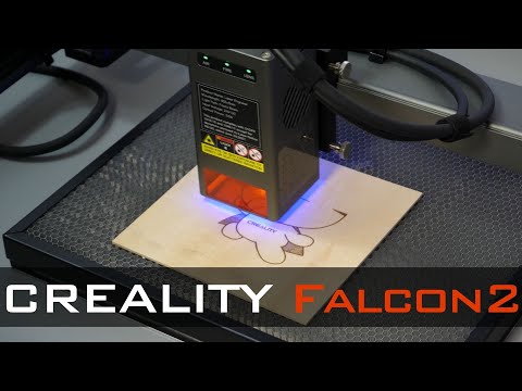 Laser Everything! Creality Falcon2 Review & Setup Guide with LightBurn Software